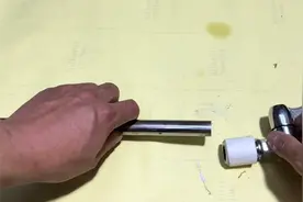 不锈钢管没螺纹怎么拧水龙头？买不到这种接头咋办？教你2个方法