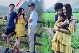 温碧霞一家3口游贵州，57岁依旧少女感十足，与养子举止亲密被批视频封面