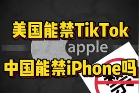 美国能禁TikTok中国能禁iPhone吗视频封面