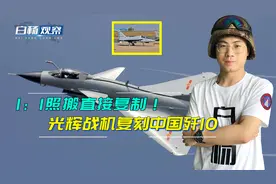 美国抄完印度抄！印军光辉战机复刻歼10，1：1照搬直接复制视频封面