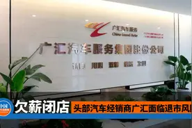 欠薪闭店 头部汽车经销商广汇面临退市风险视频封面