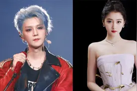 关晓彤广州再看鹿晗演唱会，穿超短裤大秀美腿，贴身紧跟好恩爱