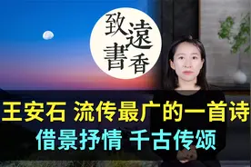 王安石流传最广的一首诗，借景抒情、境界开阔，千古传颂！视频封面