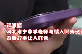 辣眼睛！河北肃宁中学老师与情人聊天记录曝光，背后故事让人咋舌视频封面