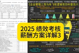 2025绩效考核薪酬方案全套解析3，老板高管人力看过来