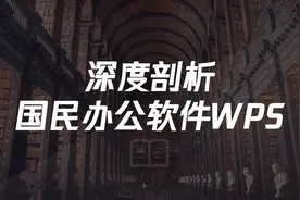 深度剖析金山办公wps-商业和用户篇视频封面