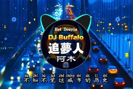 追梦人 - 阿木 🎧『让青春吹动了你的长发让它牵引你的梦』视频封面
