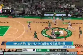 队史第18冠！NBA总决赛：凯尔特人大比分4-1战胜独行侠，获总冠军视频封面
