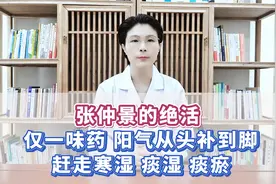 张仲景的绝活，仅一味药，阳气从头补到脚，赶走寒湿、痰湿、痰瘀视频封面