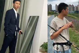 妻子晒老公入坑钓鱼前后对比，从英俊帅气到邋里邋遢：还我帅老公