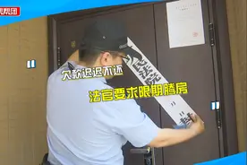 向金融公司借款10万元，多年未还清，法官上门强制腾房后期将拍视频封面