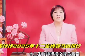 麦玲玲2025年十二生肖驿马运排行 鼠牛虎兔龙蛇马羊猴鸡狗猪视频封面