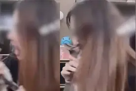 女子直播时将猫咪塞嘴里撕咬，猫咪不停哀嚎惨叫视频封面