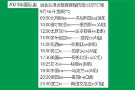 从早看到晚！2023女排奥运资格赛完整版赛程出炉（含中国女排）视频封面
