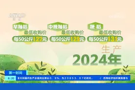 2024年稻谷最低收购价格公布