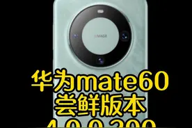 华为Mate60尝鲜版本，终于升级了，动画更丝滑了？   #mate60pro  #华为mate60 #华为  #鸿蒙os 视频封面