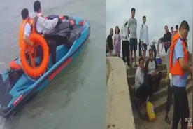 6名游客海边遇险，被困岛礁情况紧急，民警驾驶船舶半小时营救