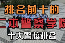 2023年十所二本警察学院，二本警官大学最好的十大警校就业率较高视频封面