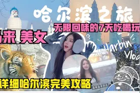 马来美女的超详细哈尔滨完美攻略｜无限回味的7天吃喝玩乐视频封面
