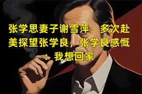 张学思妻子谢雪萍，多次赴美探望张学良，张学良感慨：我想回家视频封面