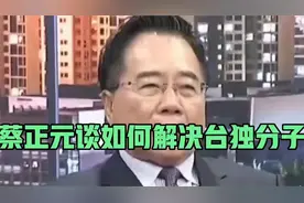 【蔡正元谈如何解决台独分子 (3)zxcv视频封面