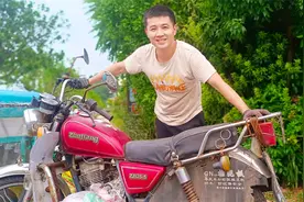 旧摩托车能值多少钱？小伙收了一辆125摩托车，来看看它能卖多少视频封面