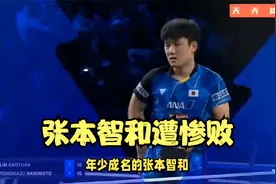 透过张本智和与樊振东的世界排名对比，聊一聊，东哥的核心竞争力视频封面
