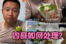 农村四哥核桃事件后续，直播公开承诺遭到质疑，看看四哥咋说？