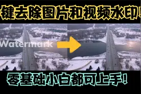 水印消失术！你绝对不能错过的一键去除图片和视频水印软件视频封面