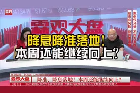 降准降息落地！本周还能继续向上？视频封面