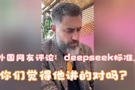 外国网友评论：deepseek标准，你们觉得他讲的对吗？视频封面