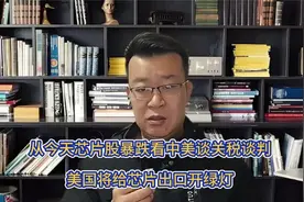从今天芯片股暴跌看中美谈关税谈判，美国将给芯片出口开绿灯视频封面