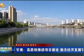 甘肃：高质效推进项目建设 激活经济发展引擎视频封面
