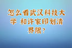 怎么看武汉科技大学 和许家印划清界限？视频封面