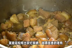 炖猪肉放什么调料？记住这几个就足够，猪肉软烂鲜嫩，越嚼越香视频封面