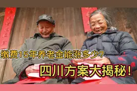 缴费15年，2000元养老金能涨多少？四川方案大揭秘！视频封面