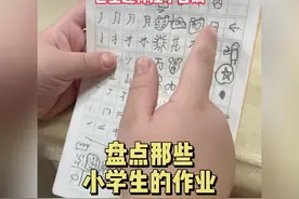 盘点那些搞笑的小学生记作业，写作业日常视频封面
