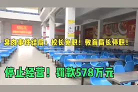 臭肉事件结局：校长免职！教育局长停职！停止经营！罚款578万元视频封面