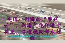 美国一州腾起“蘑菇云”，剧毒气体弥漫十英里，环境检测却未超标视频封面