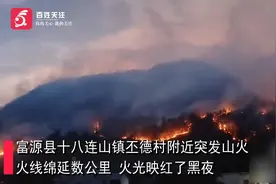 云南富源突发山火彻夜蔓延： 数公里火线映红夜空视频封面