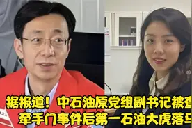 据报道！中石油原党组副书记被查，牵手门事件后第一石油大虎落马视频封面