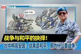 战争与和平的抉择！台中将高安国：结果是和平，那为什么要战争？视频封面