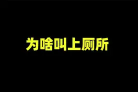 为什么叫上厕所？是有历史原因的视频封面