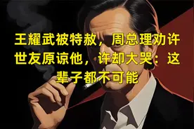 王耀武被特赦，周总理劝许世友原谅他，许却大哭：这辈子都不可能视频封面