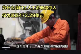 为什么我们工人工资低得惊人，仅为区区473.29美元，引发全球舆论视频封面