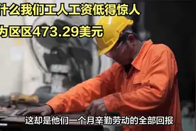为什么我们工人工资低得惊人，仅为区区473.29美元，引发全球舆论视频封面