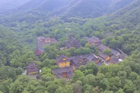 航拍浙江杭州灵隐寺视频封面