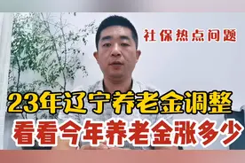 2023年辽宁养老金调整，看看今年涨多少视频封面