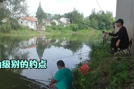 神仙级别的钓点，野钓选手们，必争之胜地！视频封面