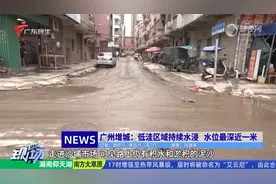广州增城：低洼区域持续水浸 水位最深近一米视频封面